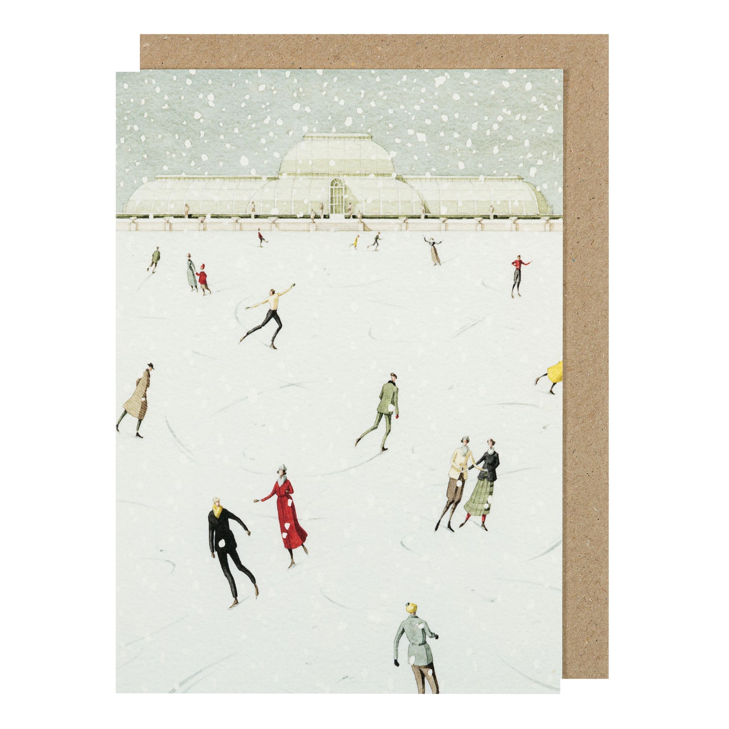 Skating at Kew
