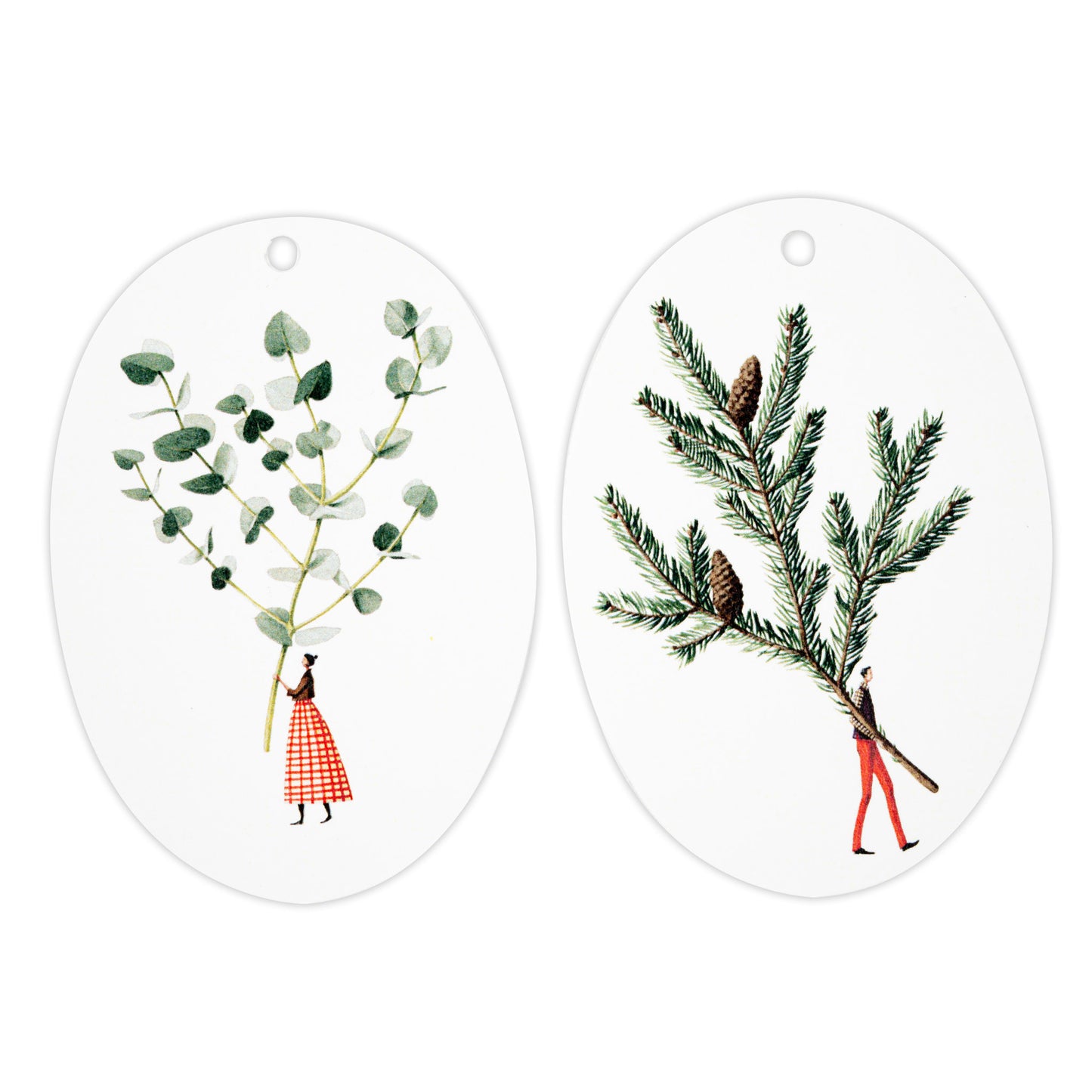 Christmas Gift Tags - Spruce and Eucalyptus
