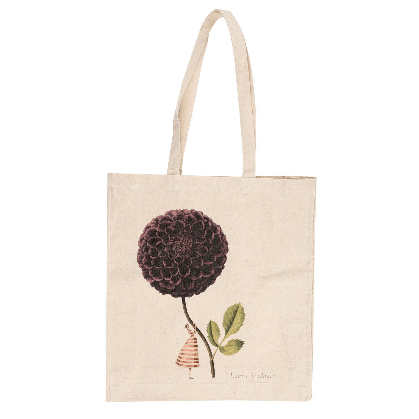 In Bloom - Purple Dahlia Heavyweight Bag