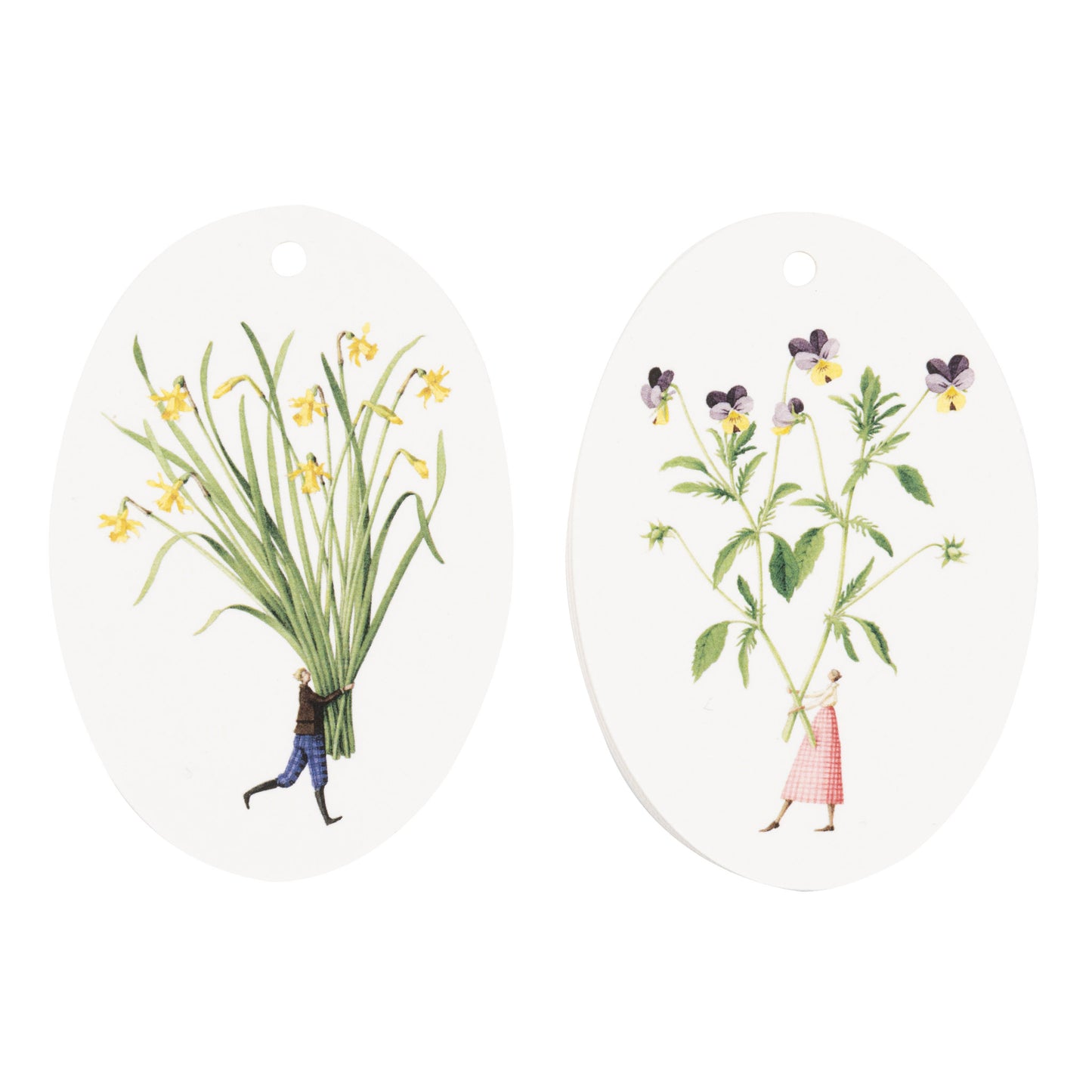 Spring Flowers Gift Tags