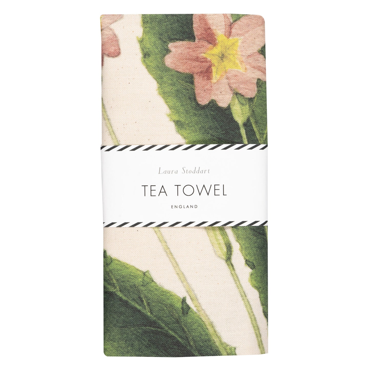 Spring flowers Tea Towel - Primrose