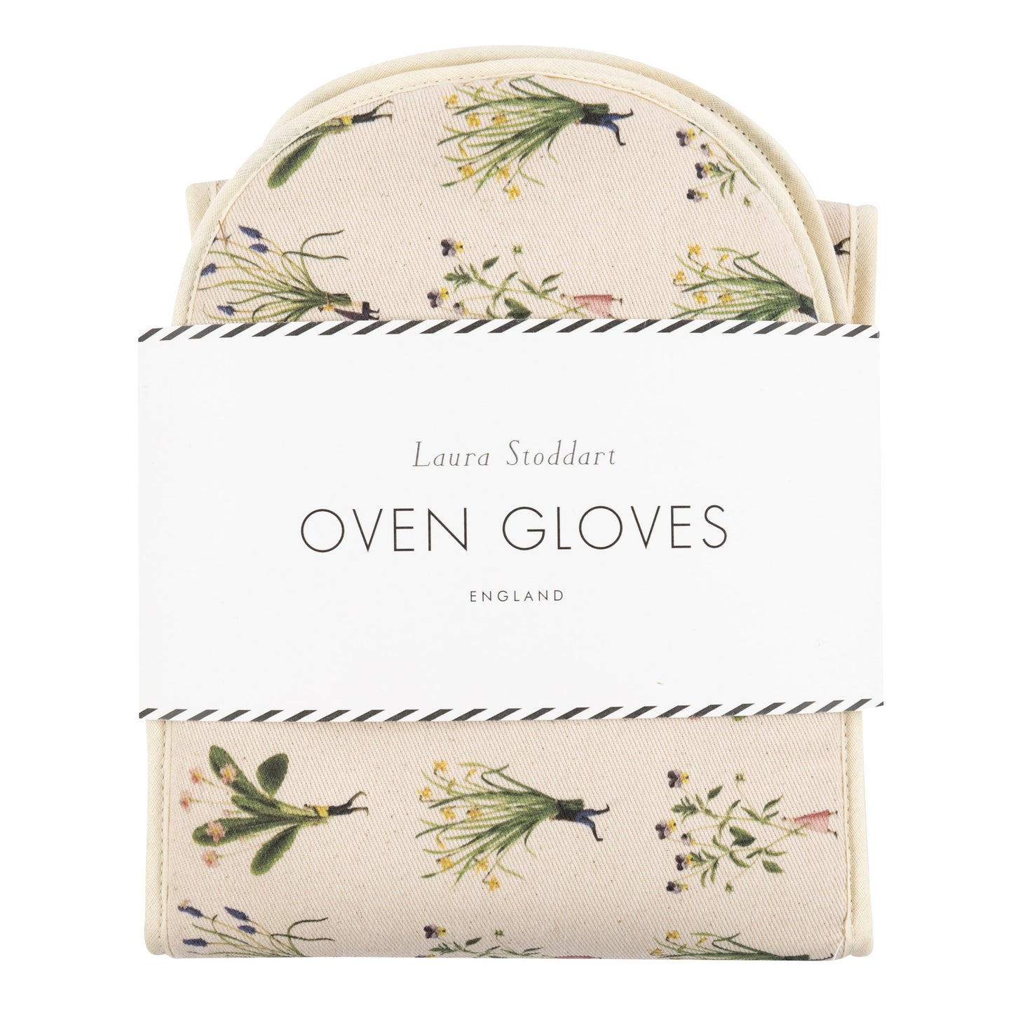 Spring Flowers Double Oven Gloves