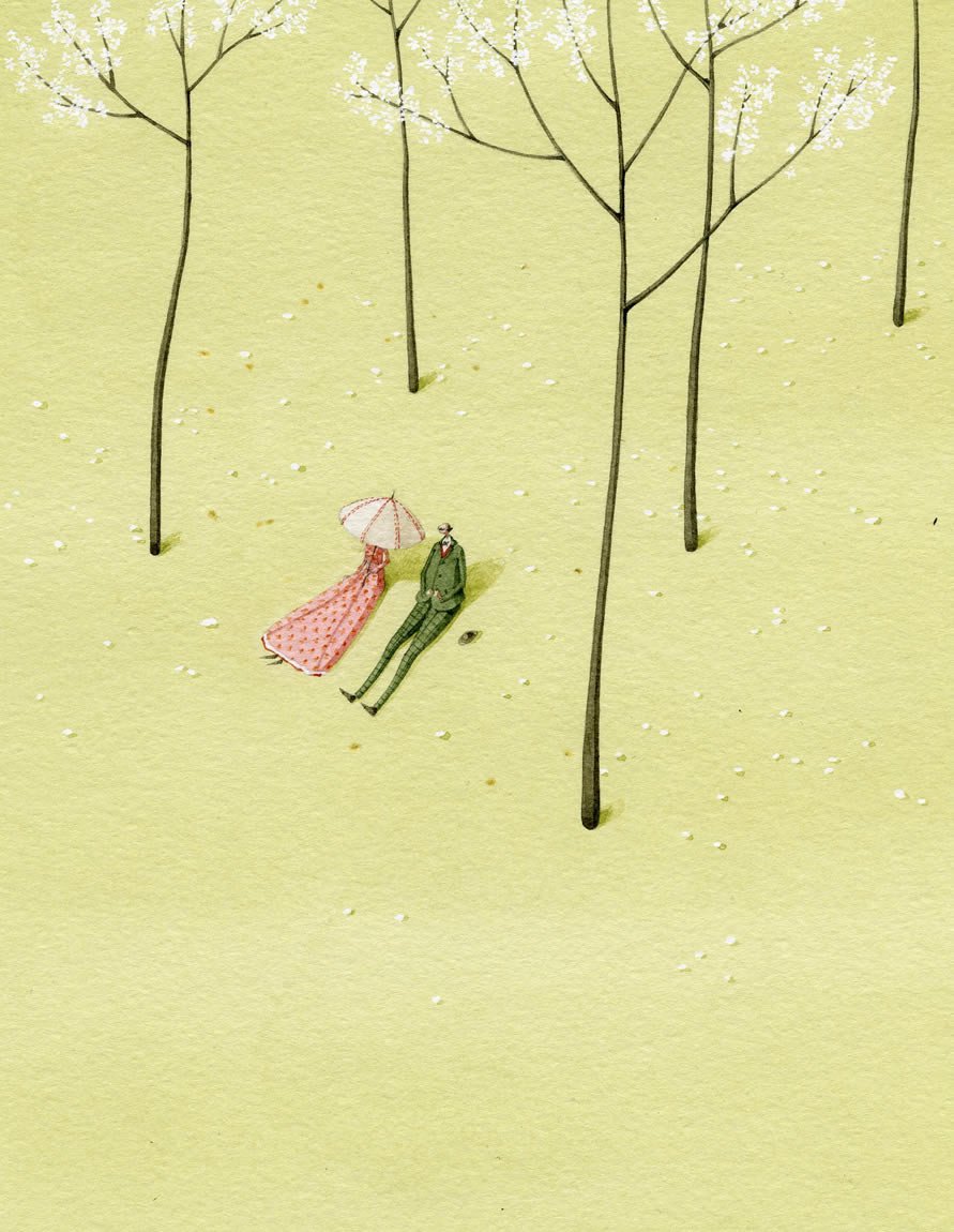 Limited edition "Bernard and Ethel" mounted print