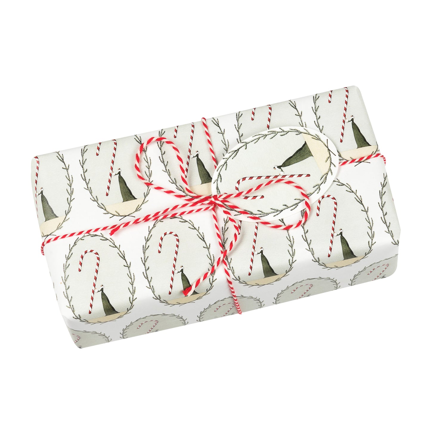 Christmas Gift Wrap - Candy Cane