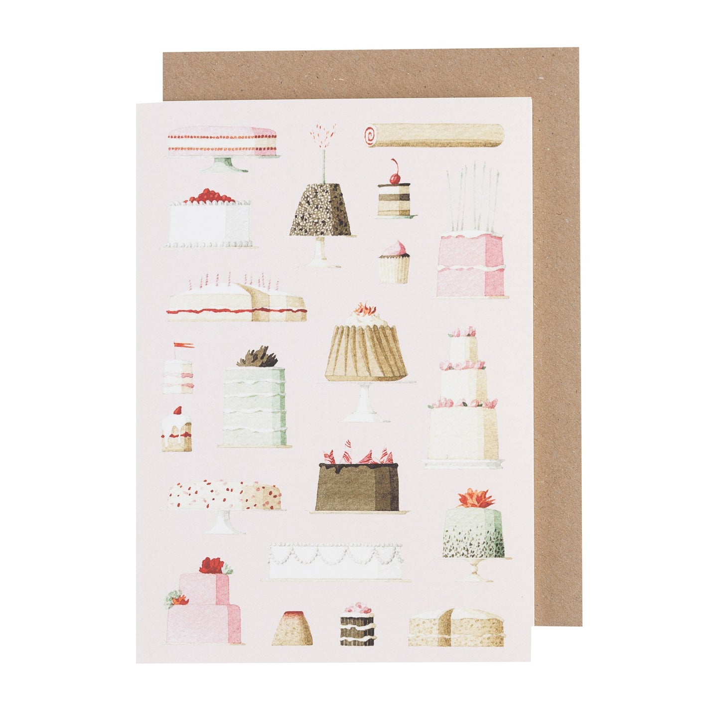 environmentally sustainable paper, compostable packaging, recycled paper, made in england, illustration, cakes