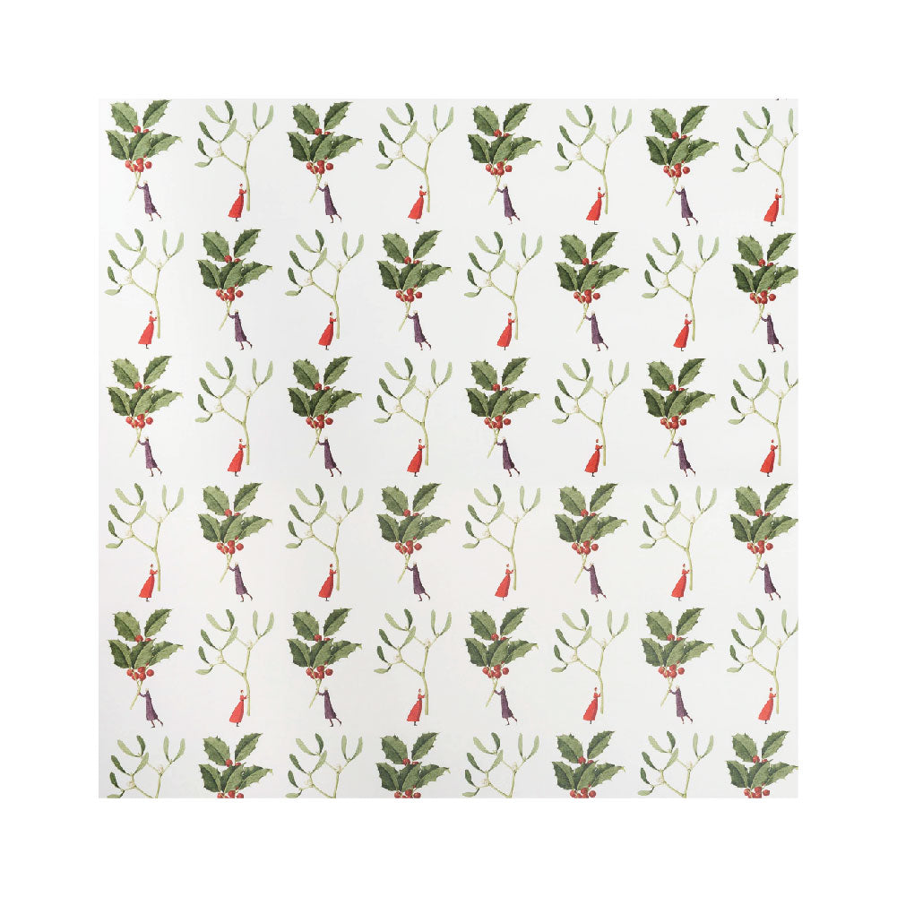 Holly & Mistletoe Gift Wrap