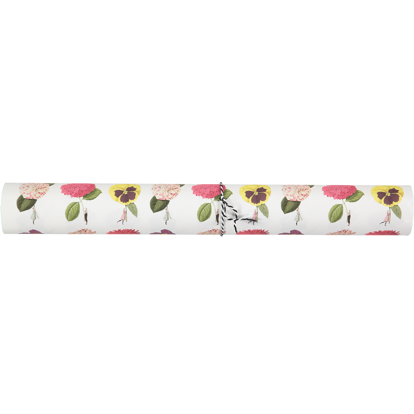 giftwrap, wrapping paper, fsc paper, made in england, illustration, flowers