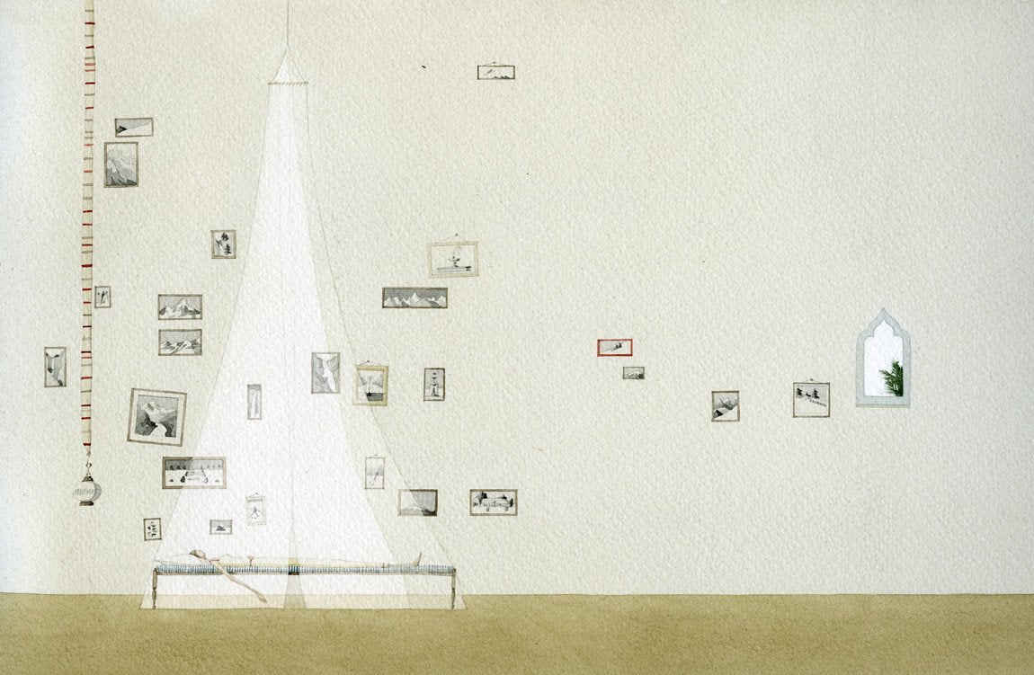 Limited edition"Keeping Cool" mounted print