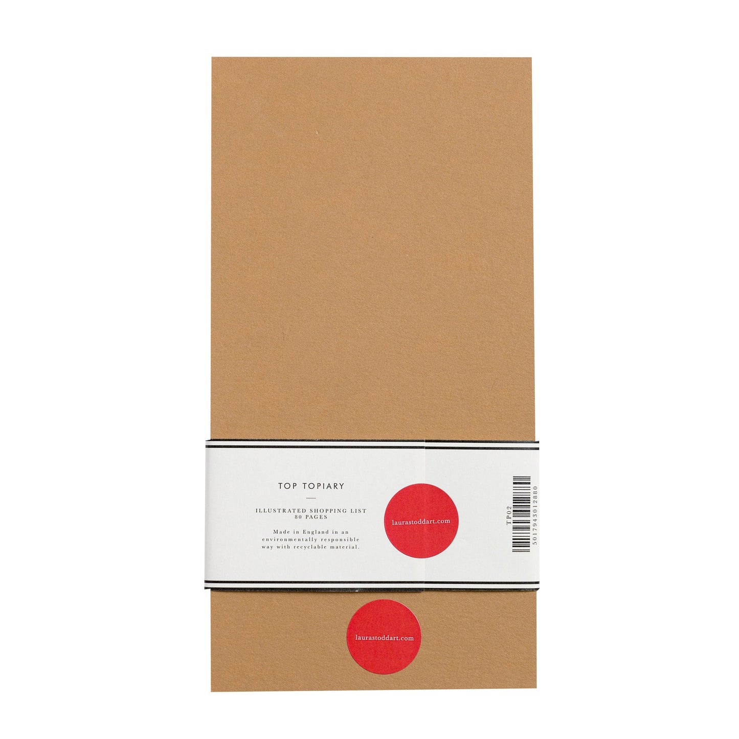 To Do List, fsc paper, made in england, recyclable, illustration, topiary