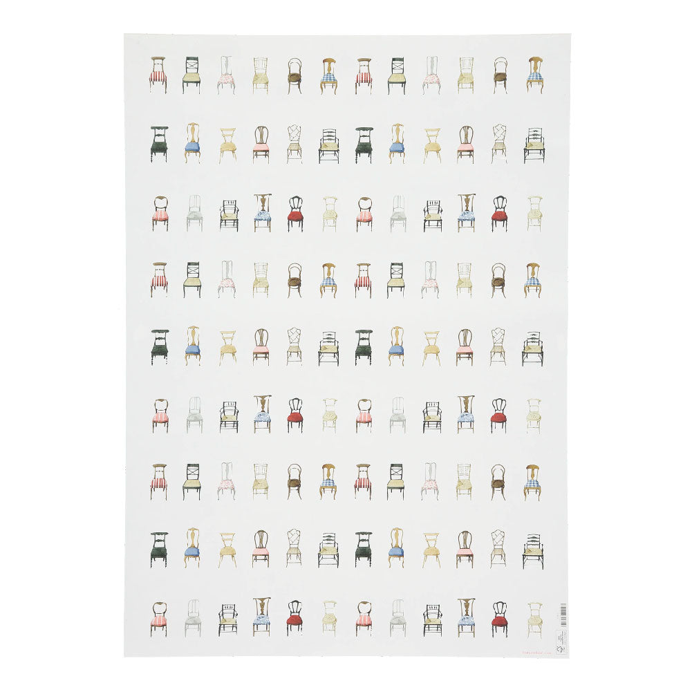 Musical Chairs Gift Wrap