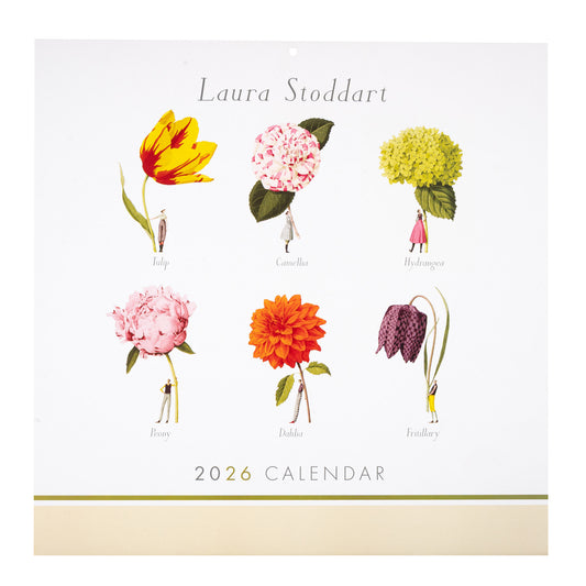 Laura Stoddart Wall Calendar 2026 - square