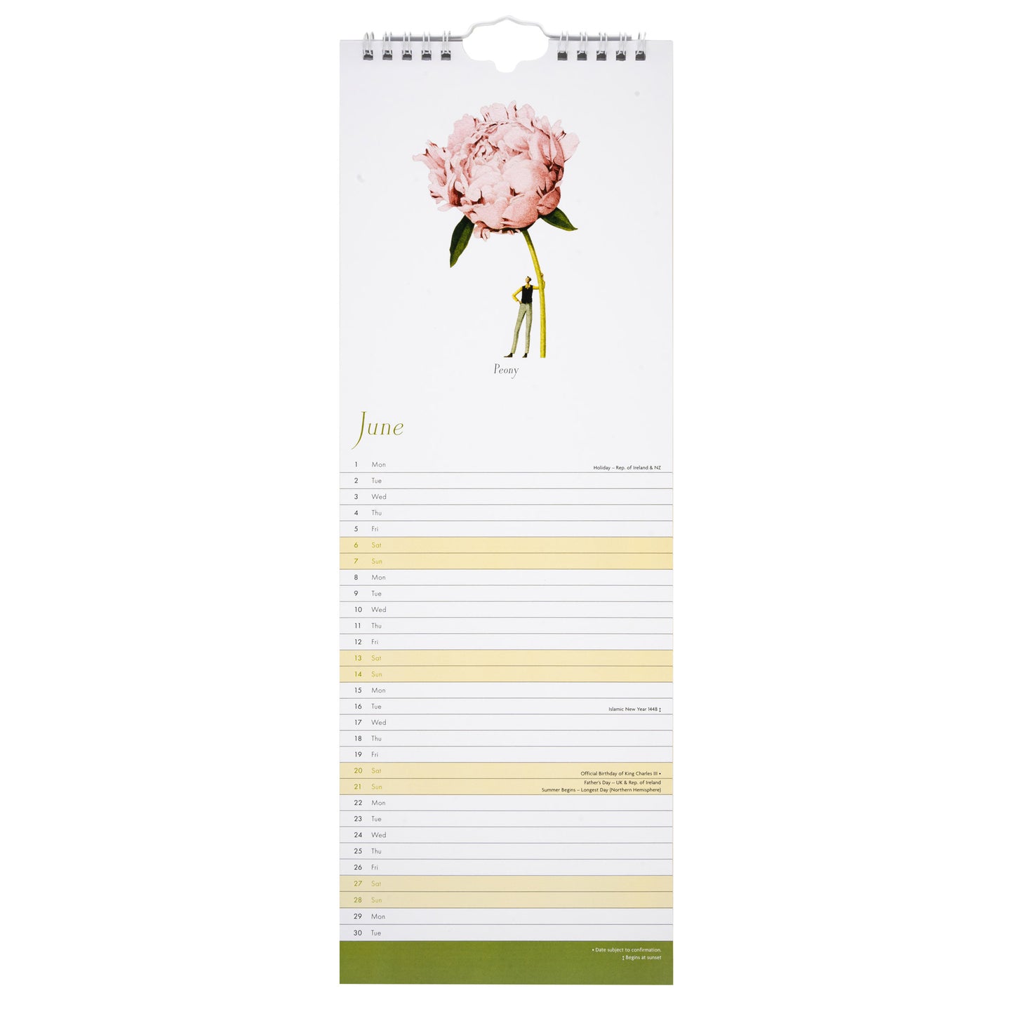 Laura Stoddart Wall Calendar 2026 - slim