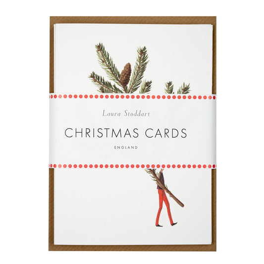 Christmas Cards Ten Pack - Spruce and Eucalyptus