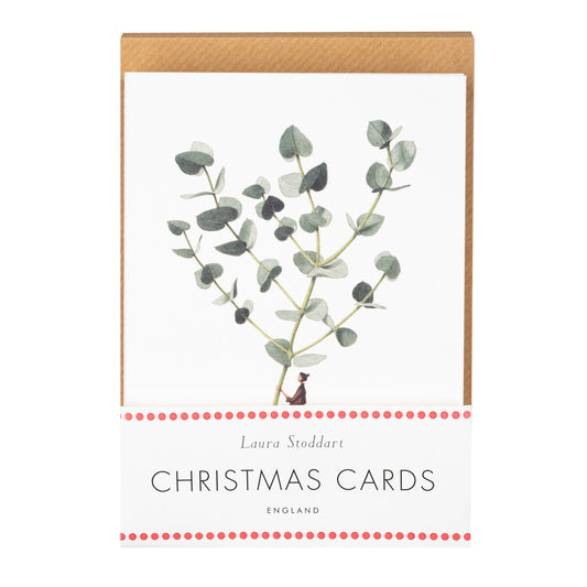 Christmas Cards Ten Pack - Spruce and Eucalyptus