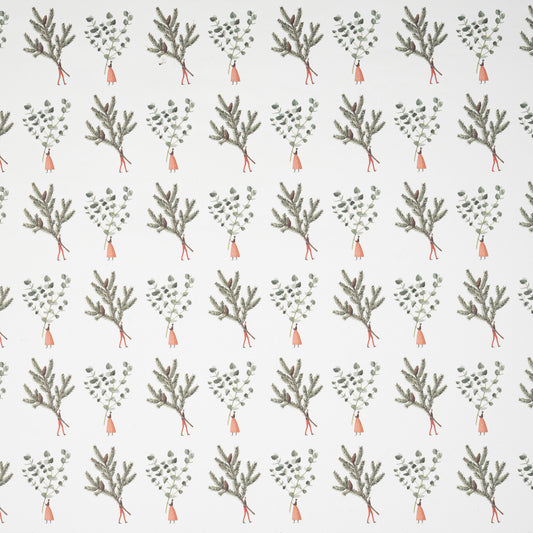 Christmas Gift Wrap - Spruce and Eucalyptus