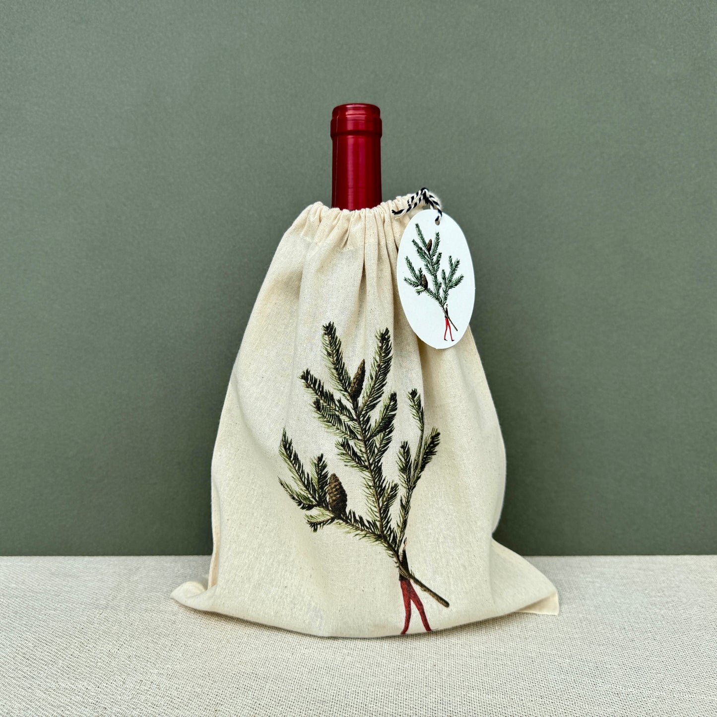 Drawstring Bags - Spruce small