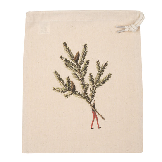 Drawstring Bag - Spruce small