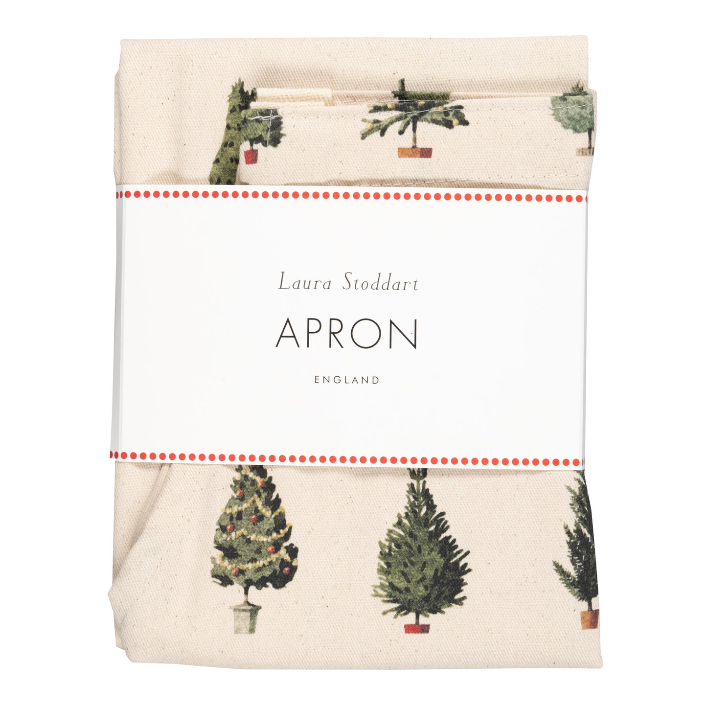 Christmas Apron - Christmas Trees