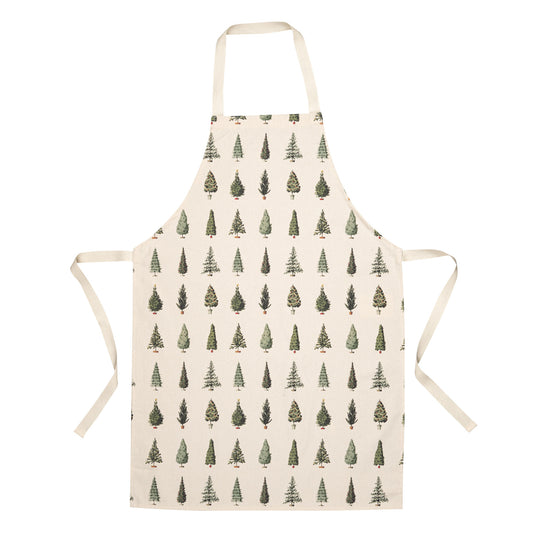 Christmas Apron - Christmas Trees