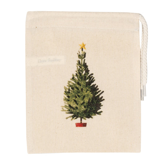Drawstring Bag - Christmas Tree mini