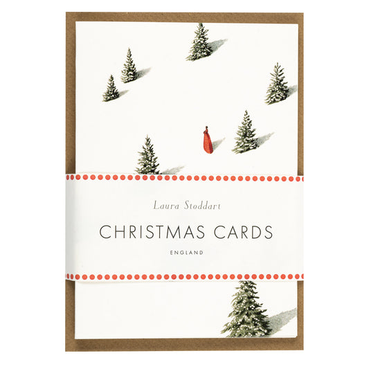 Christmas Cards Ten Pack - Through the Snow