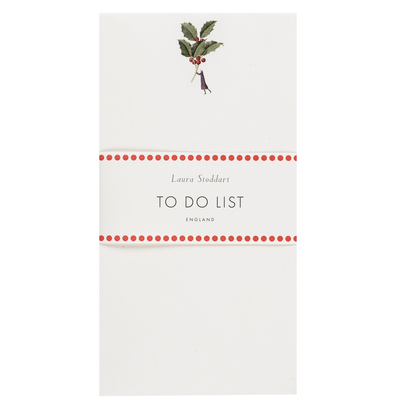 Holly To do List Notepad