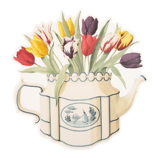 Tabletop - Tulips Teapot Pack of Placemats