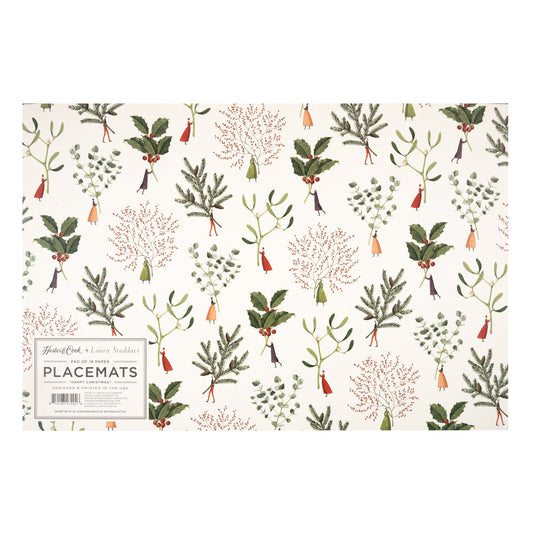 Tabletop - Happy Christmas Pack of Placemats