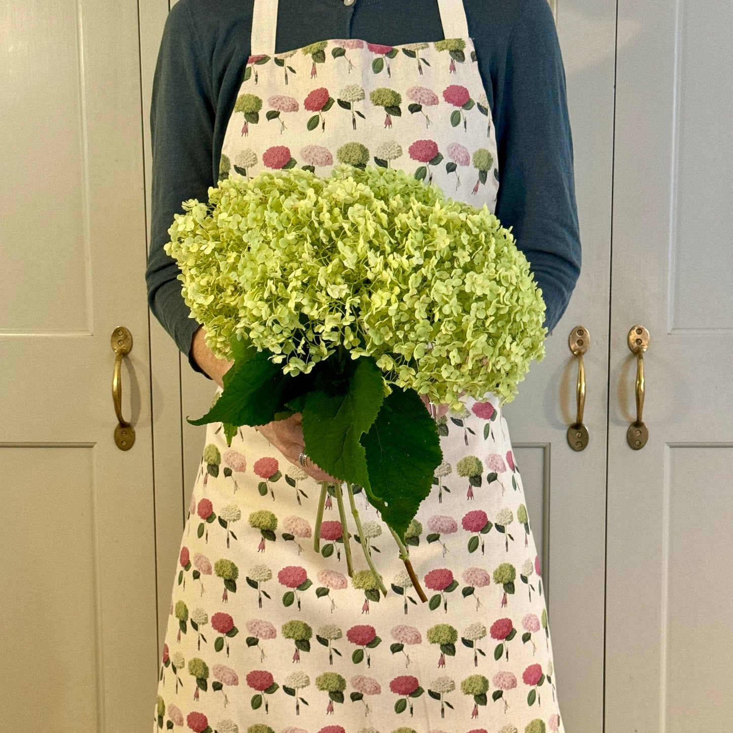 In Bloom Hydrangeas Apron