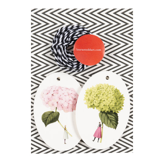 In Bloom Hydrangeas Gift Tags