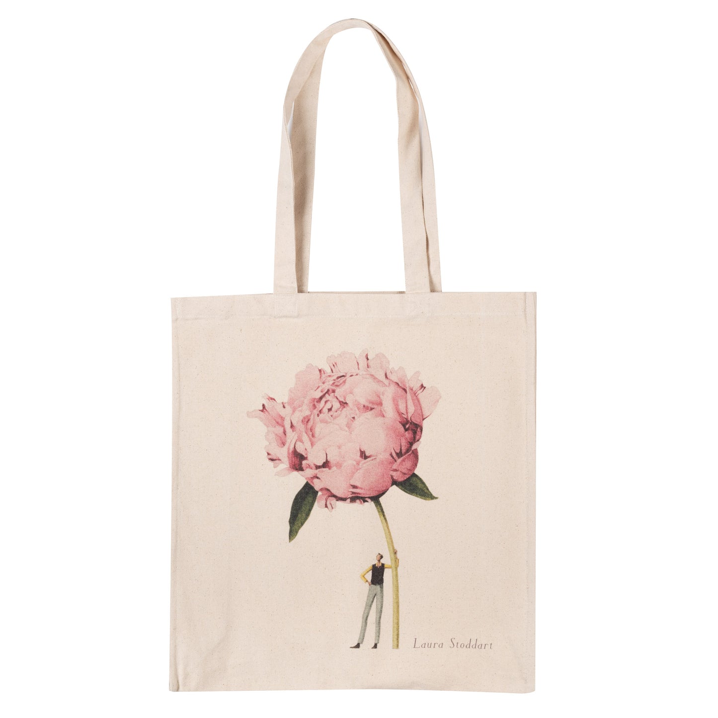 In Bloom - Pink Peony Heavyweight Bag