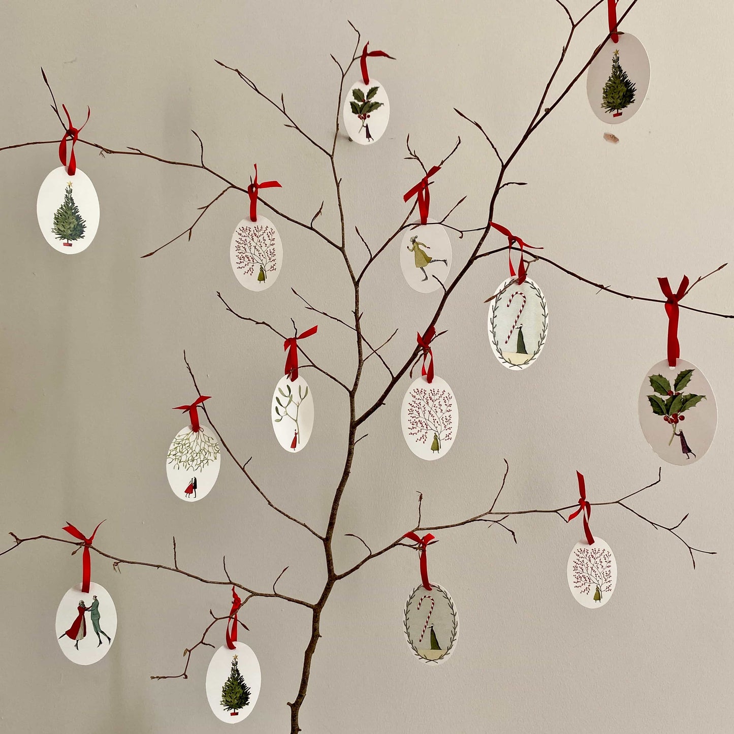 Christmas Gift Tags - Red Berries