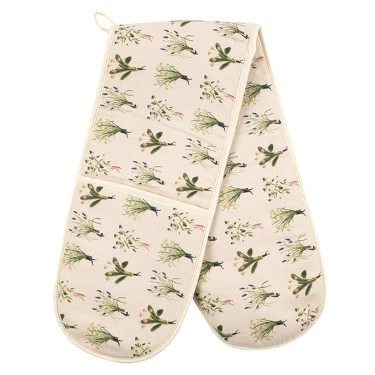 Spring Flowers Double Oven Gloves