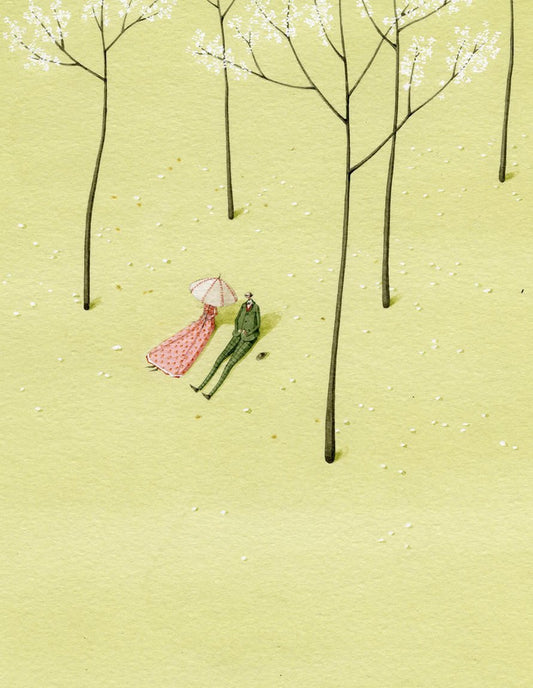 Limited edition "Bernard and Ethel" mounted print