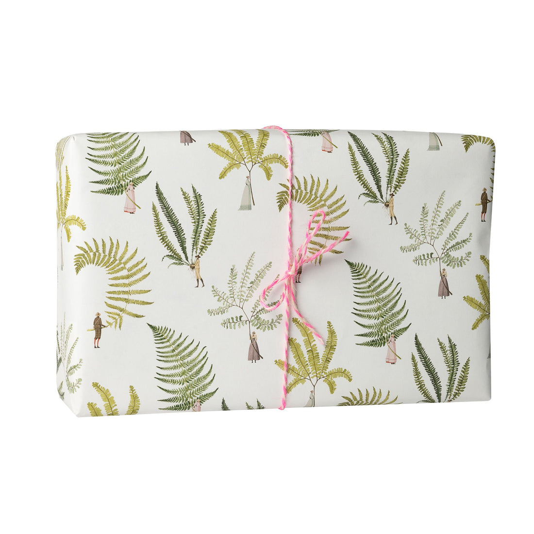 giftwrap, wrapping paper, fsc paper, made in england, illustration, flowers, ferns