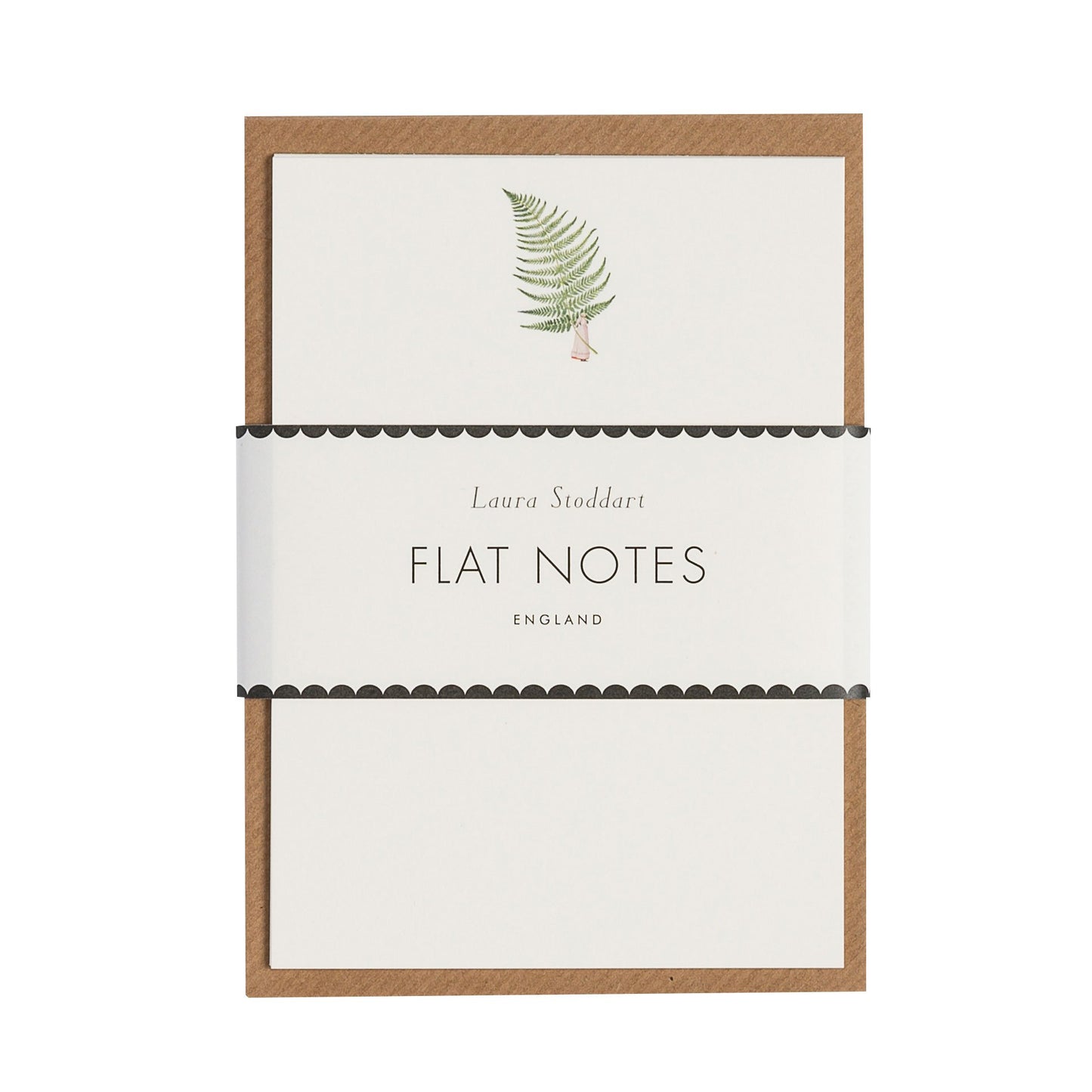 flatnotes, cards, fsc paper, made in england, illustration, ferns