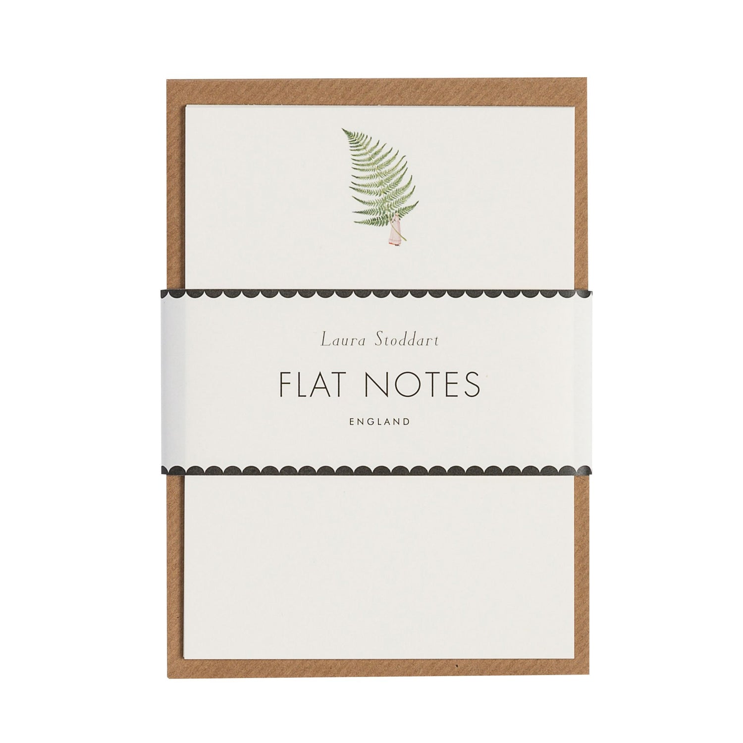 flatnotes, cards, fsc paper, made in england, illustration, ferns