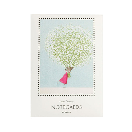 Greetings Notecard Pack - Baby's Breath