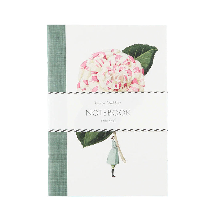 fsc paper, notebook, flowers, illustration, made in england, environmentally responsible, compostable, recyclable