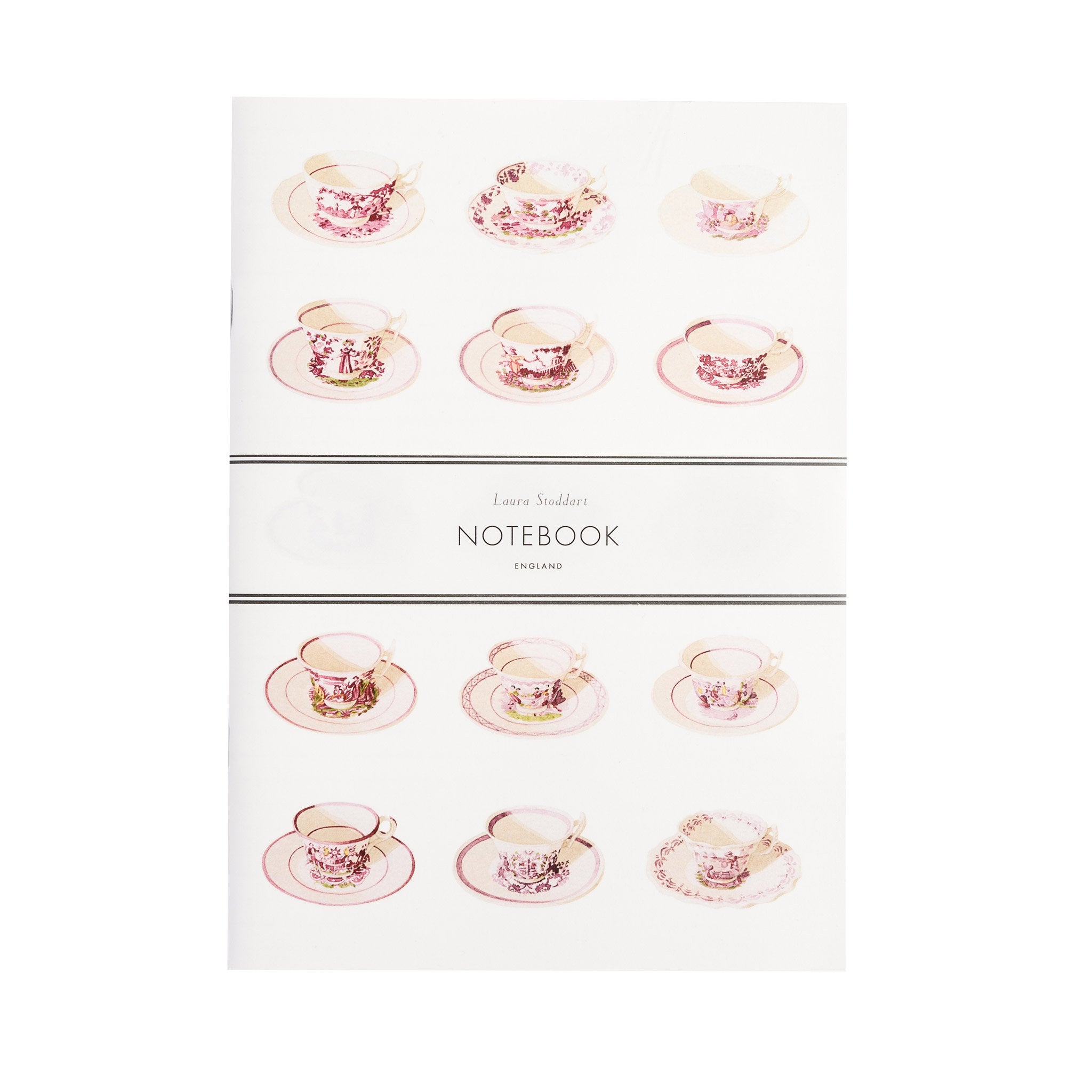 Tea Time - Large A4 Notebook -50% – Laura Stoddart Illustrator
