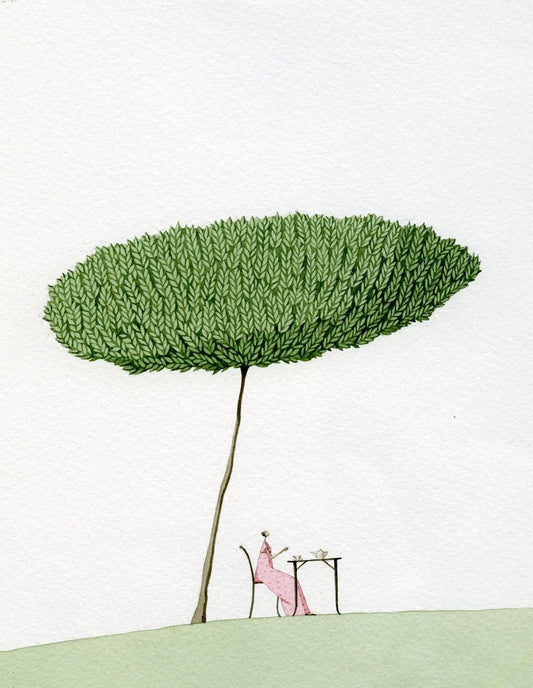 Limited edition "Tea Tree" mounted print