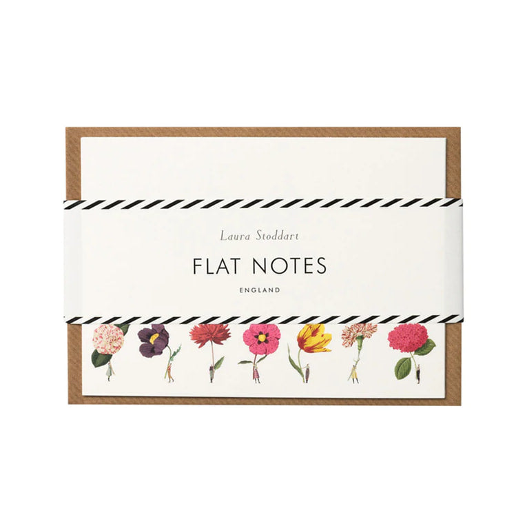 flatnotes, cards, fsc paper, made in england, illustration, flowers